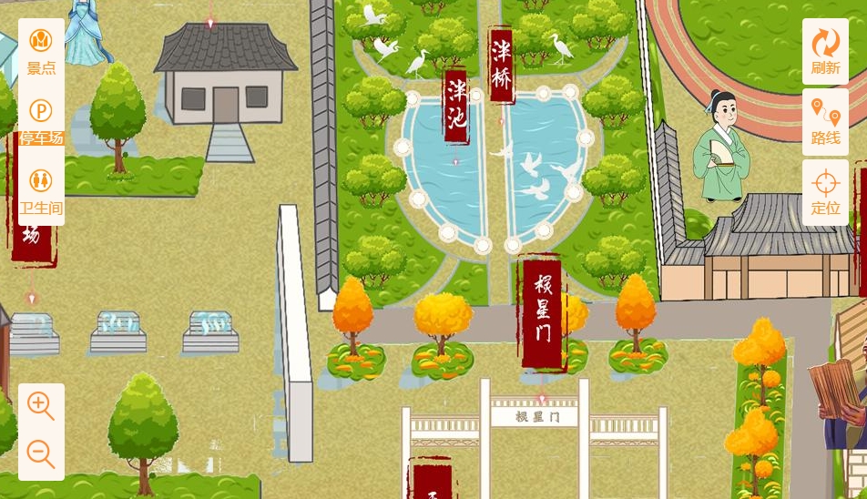 余姚手绘地图景区语音讲解导览系统：智慧景区建设的基石