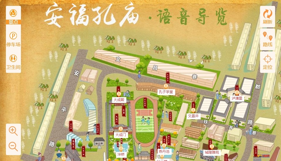余姚手绘地图：智慧景区智能化服务的延伸